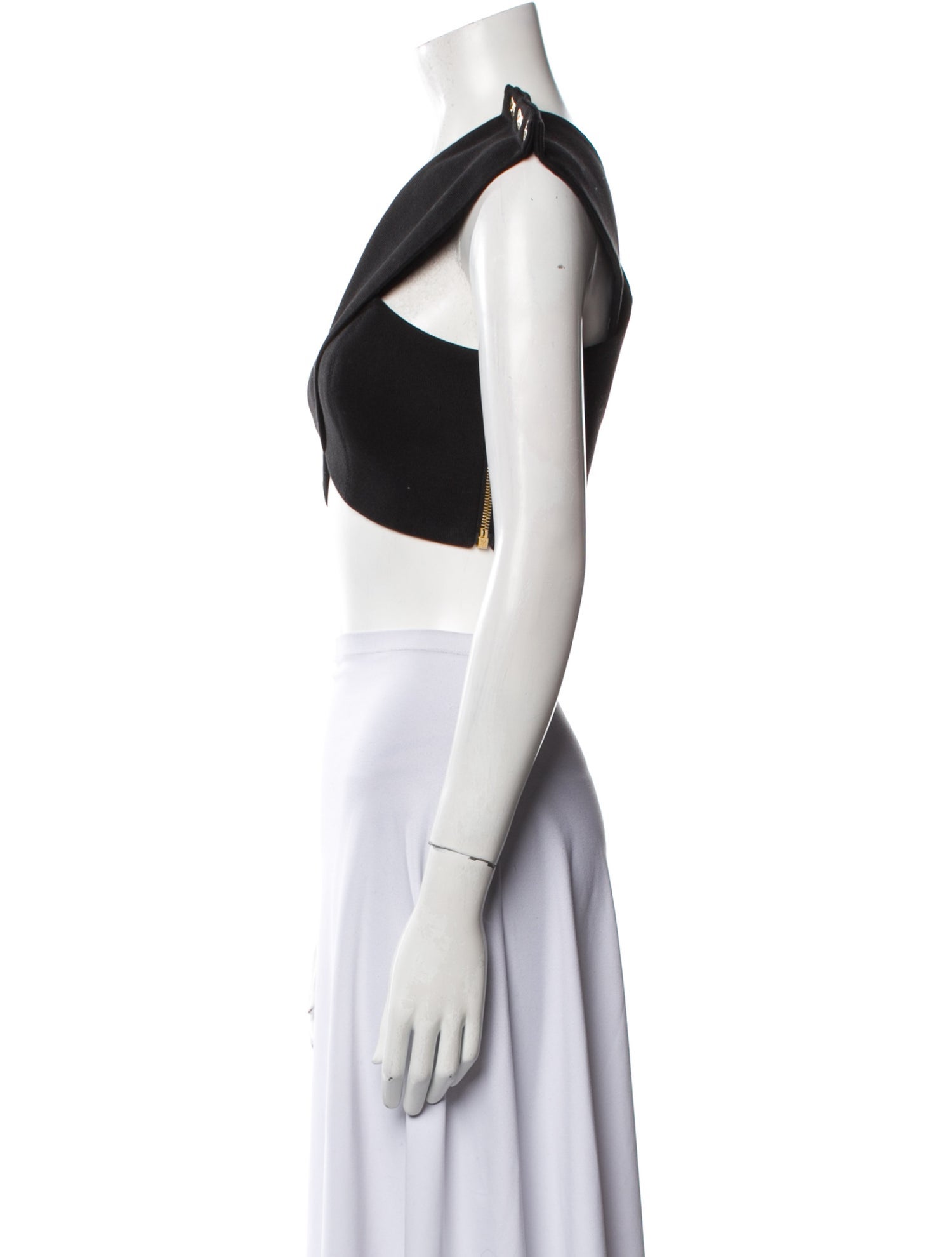 Louis Vuitton 2023 V-Neck Crop Top