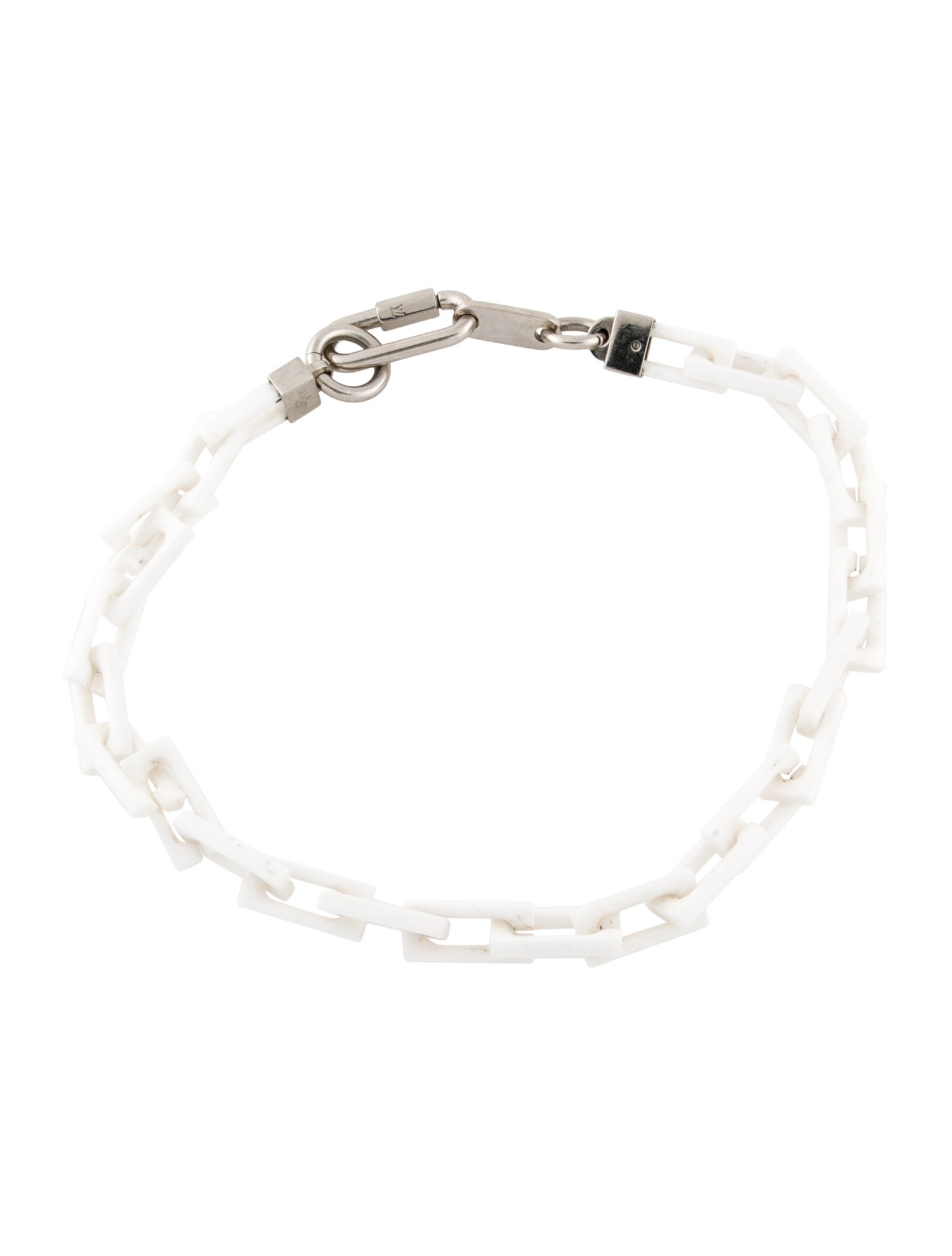 Louis Vuitton Ceramic Collier Chain Link Necklace