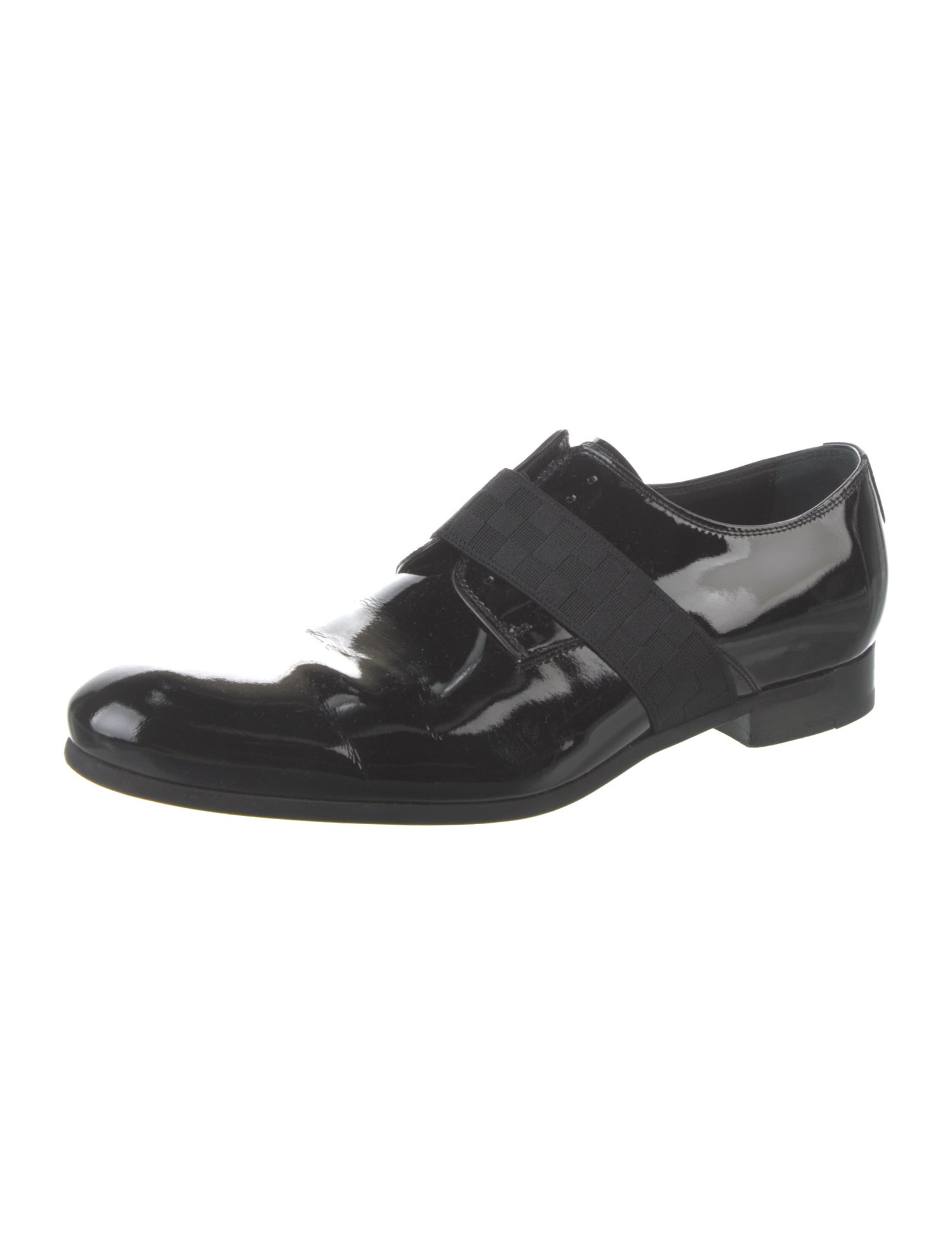 Louis Vuitton Patent Leather Derby Shoes