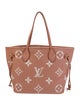 Louis Vuitton Monogram Giant Neverfull w/Pouch MM