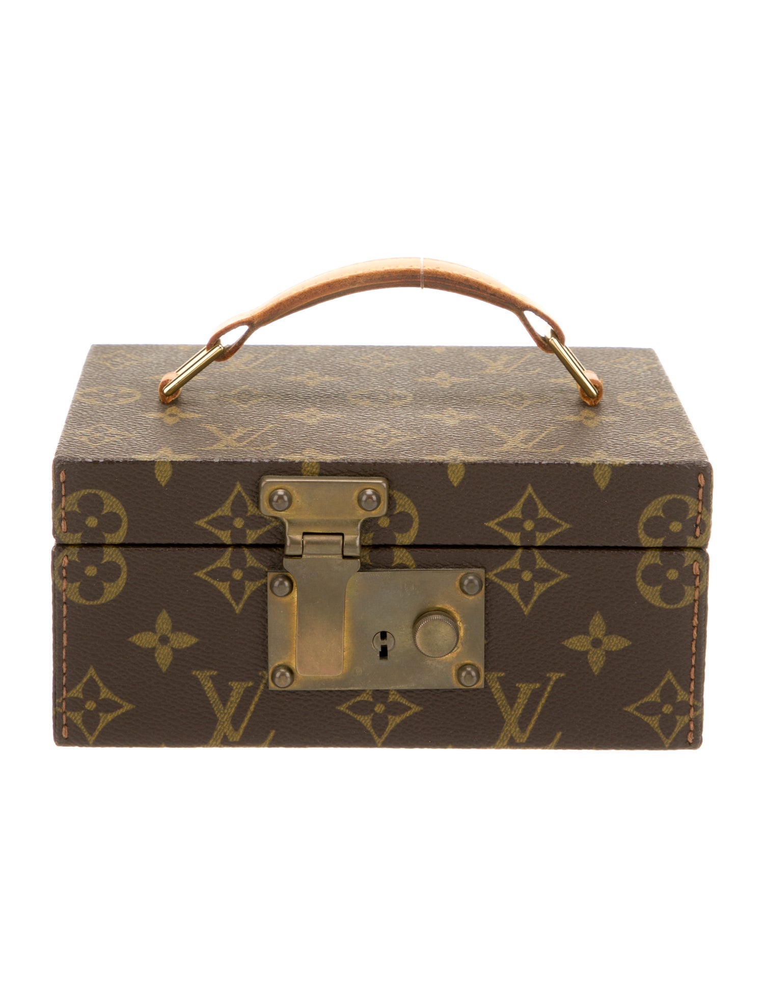 Louis Vuitton Monogram Boite A Tour Jewelry Box