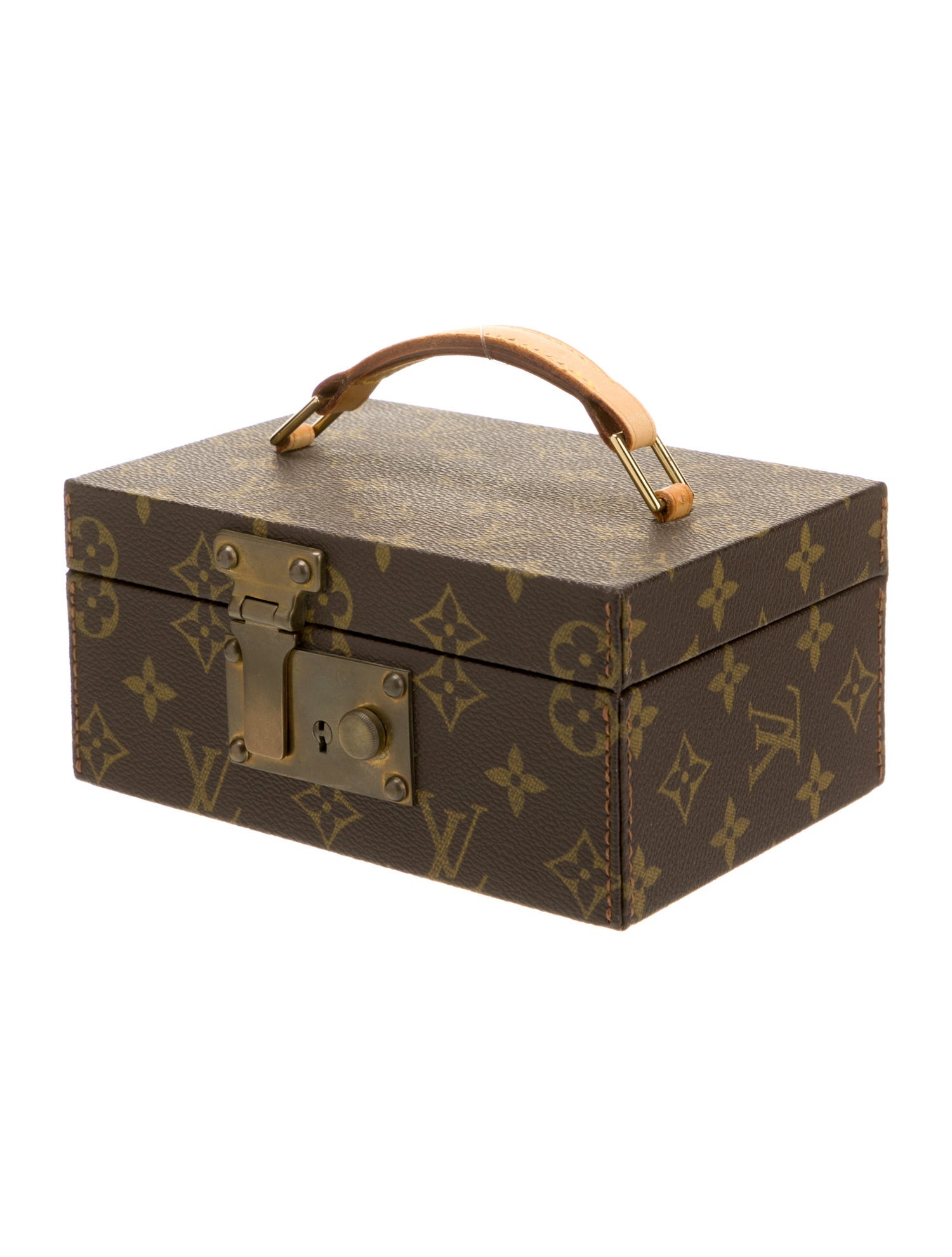 Louis Vuitton Monogram Boite A Tour Jewelry Box