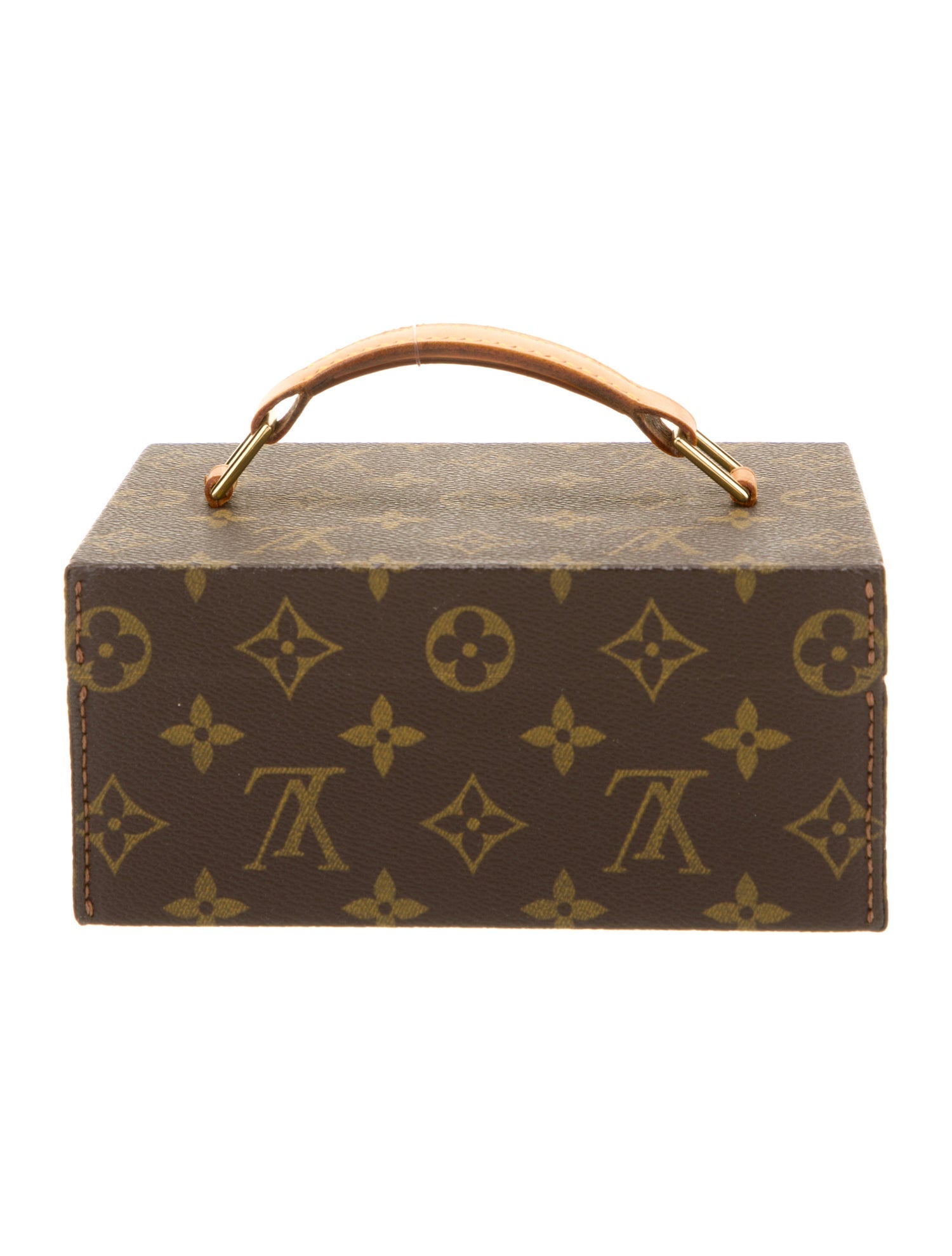 Louis Vuitton Monogram Boite A Tour Jewelry Box