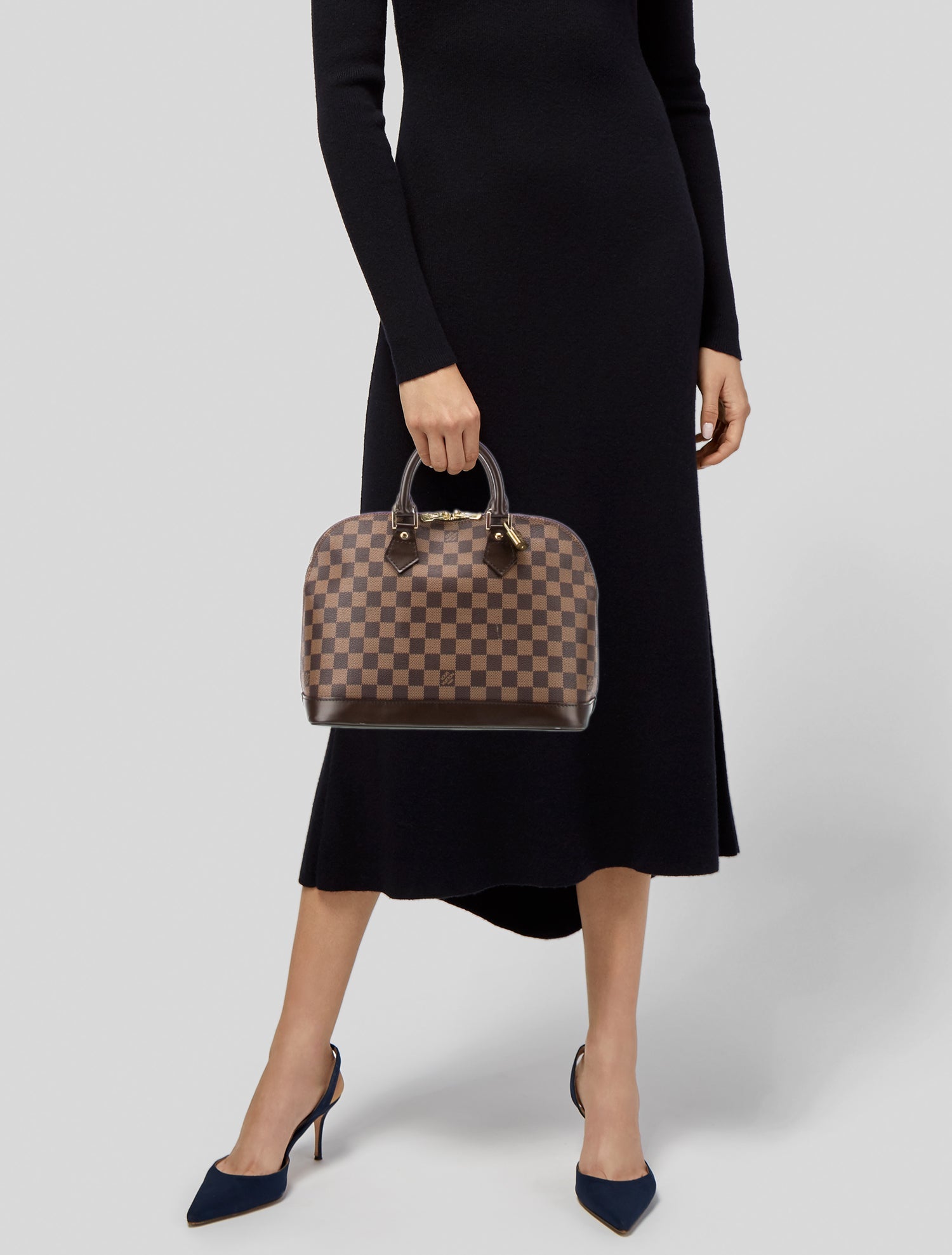 Louis Vuitton Coated Canvas Alma PM