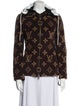 Louis Vuitton 2021 Printed Faux Fur Jacket