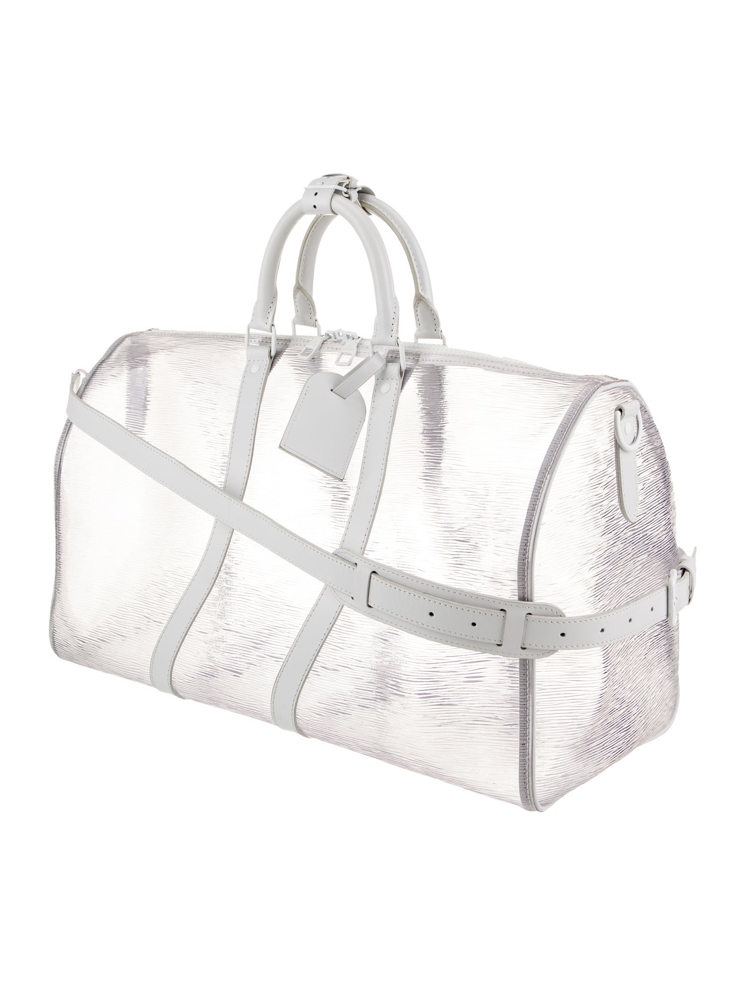 Louis Vuitton PVC Keepall Bandouliere 50