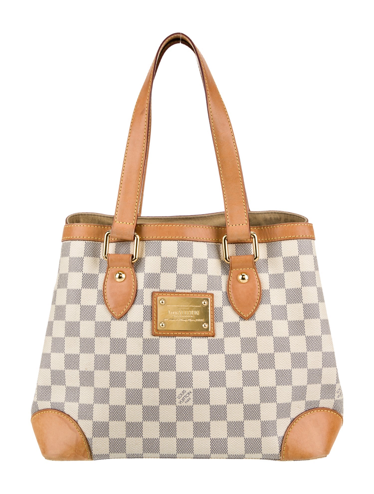 Louis Vuitton Coated Canvas Damier Azure Hampstead PM