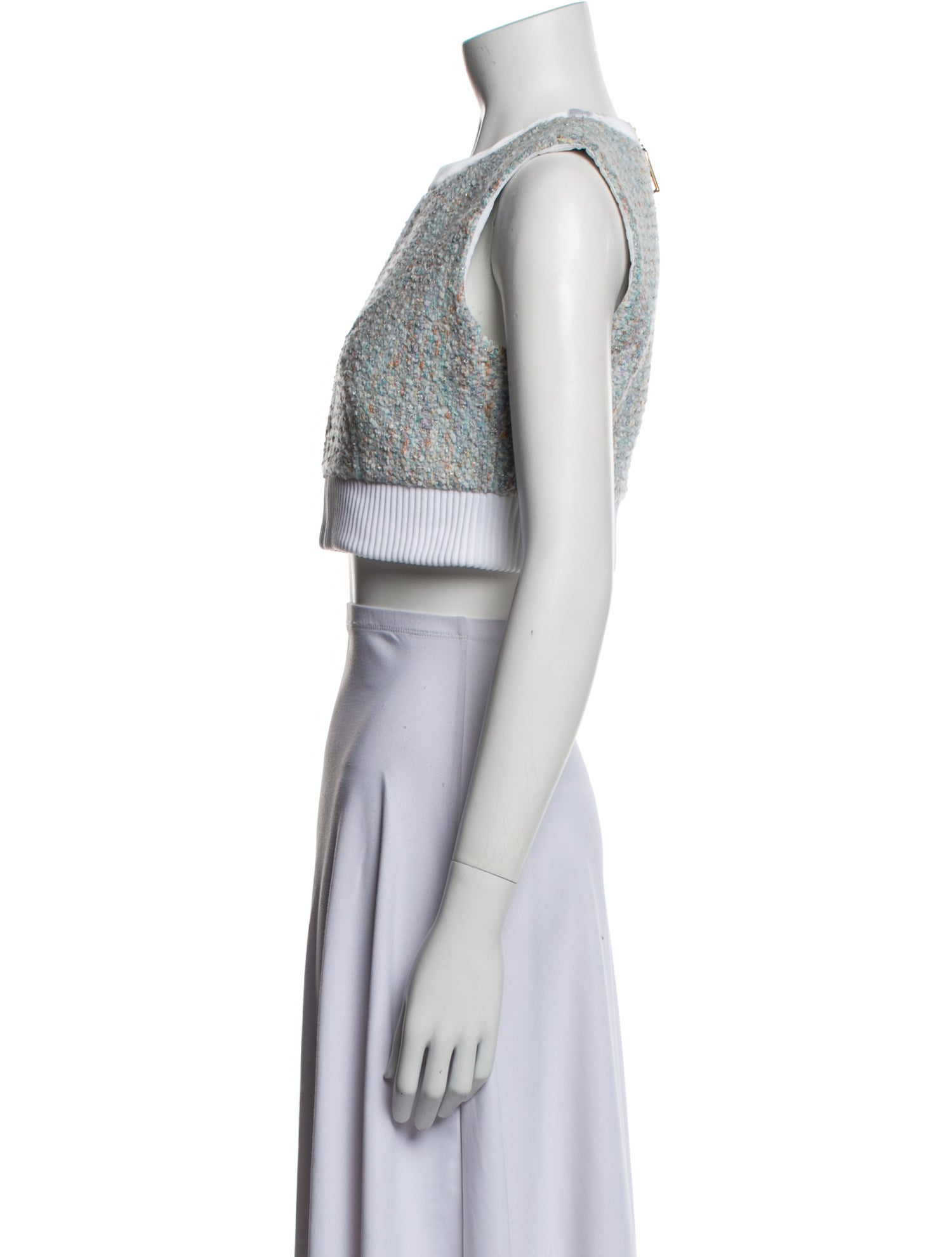 Louis Vuitton 2022 Printed Crop Top