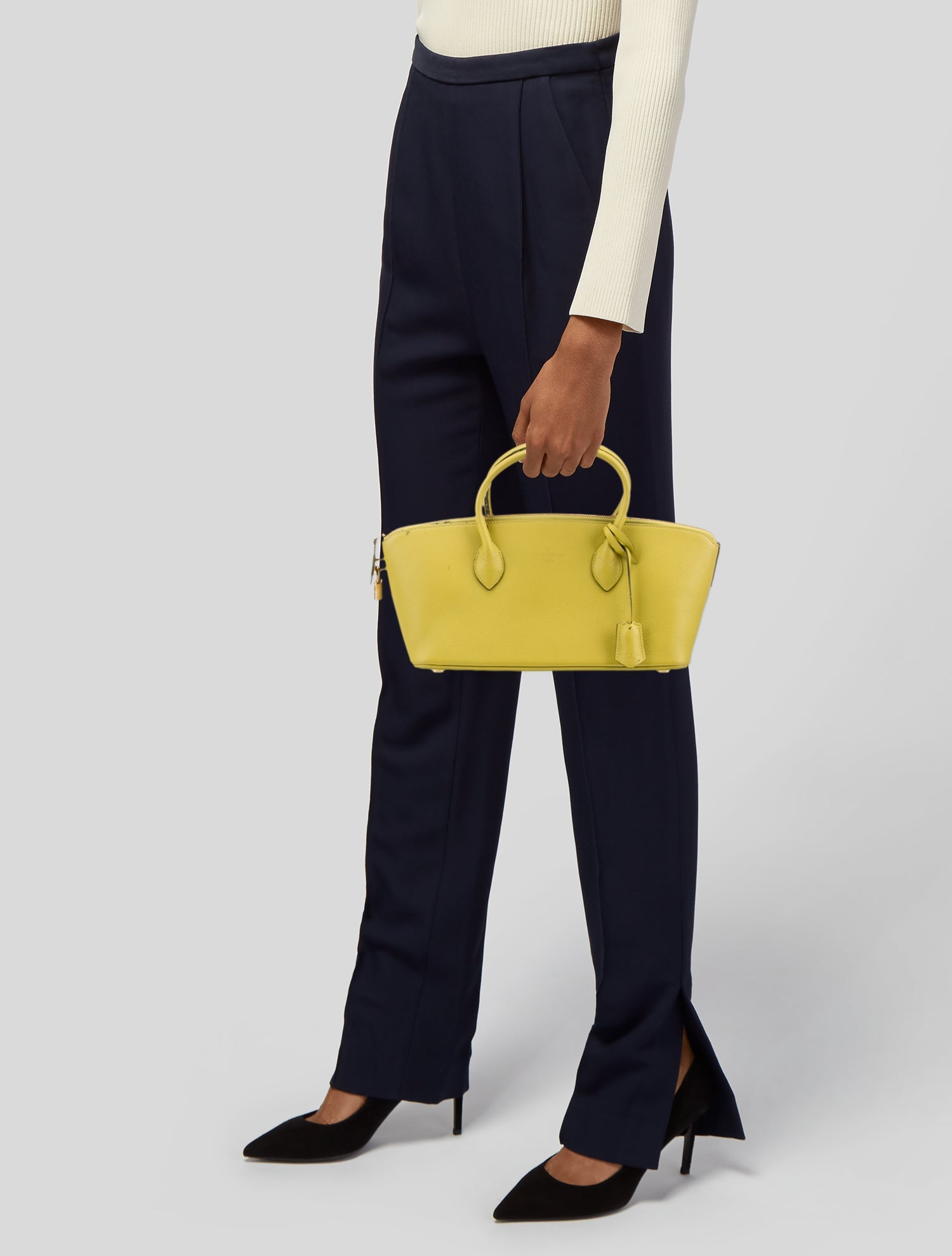 Louis Vuitton Taurillon Leather Chevre Frisson Triangle