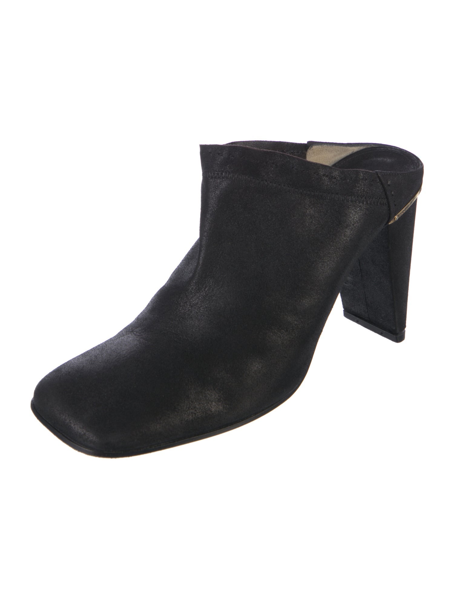 Louis Vuitton Leather Mules