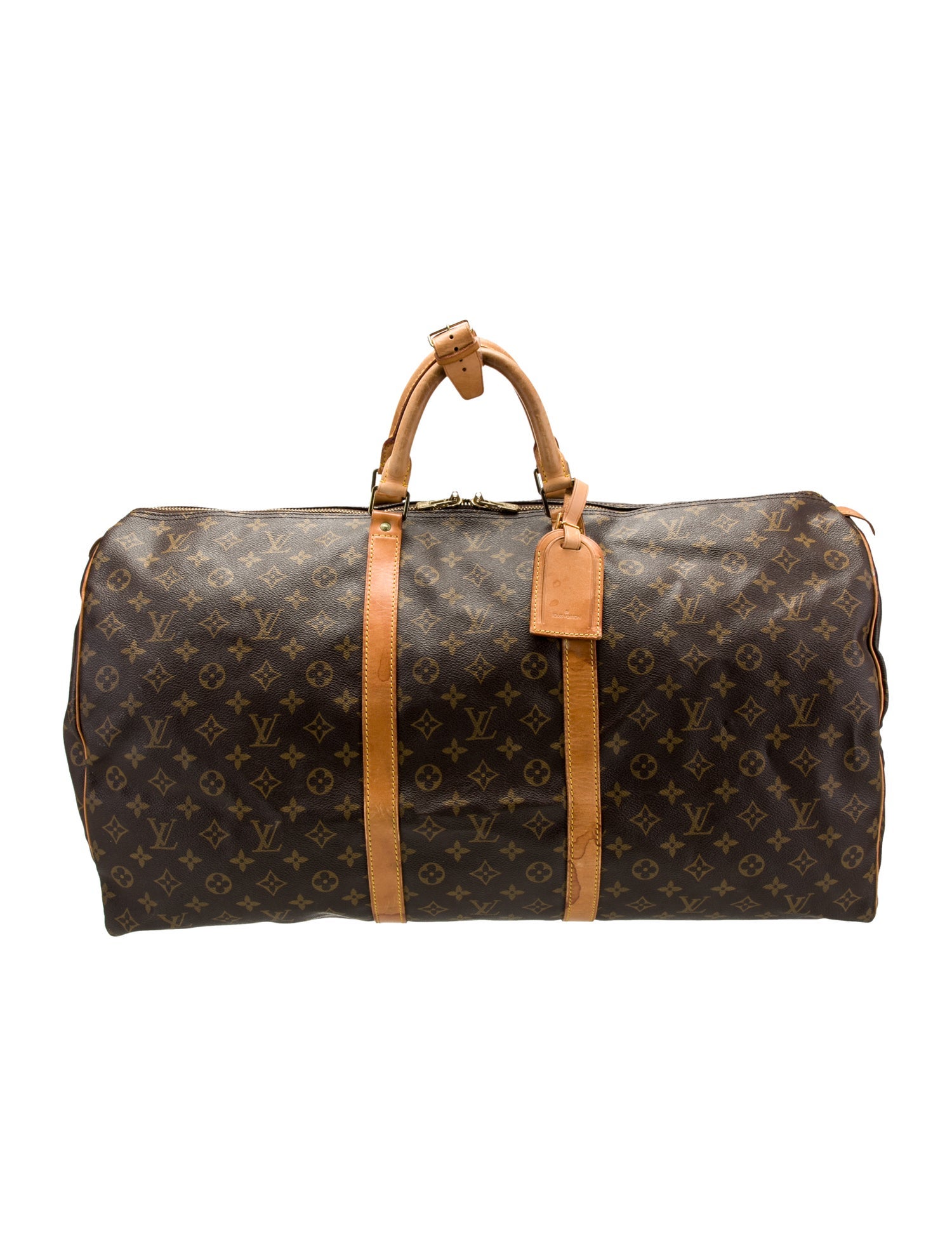 Louis Vuitton LV Monogram Keepall 60 Vintage