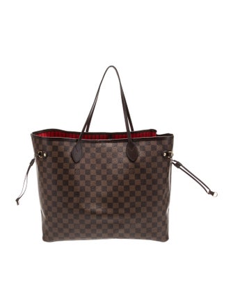 Louis Vuitton Damier Ebene Neverfull w/Pouch GM