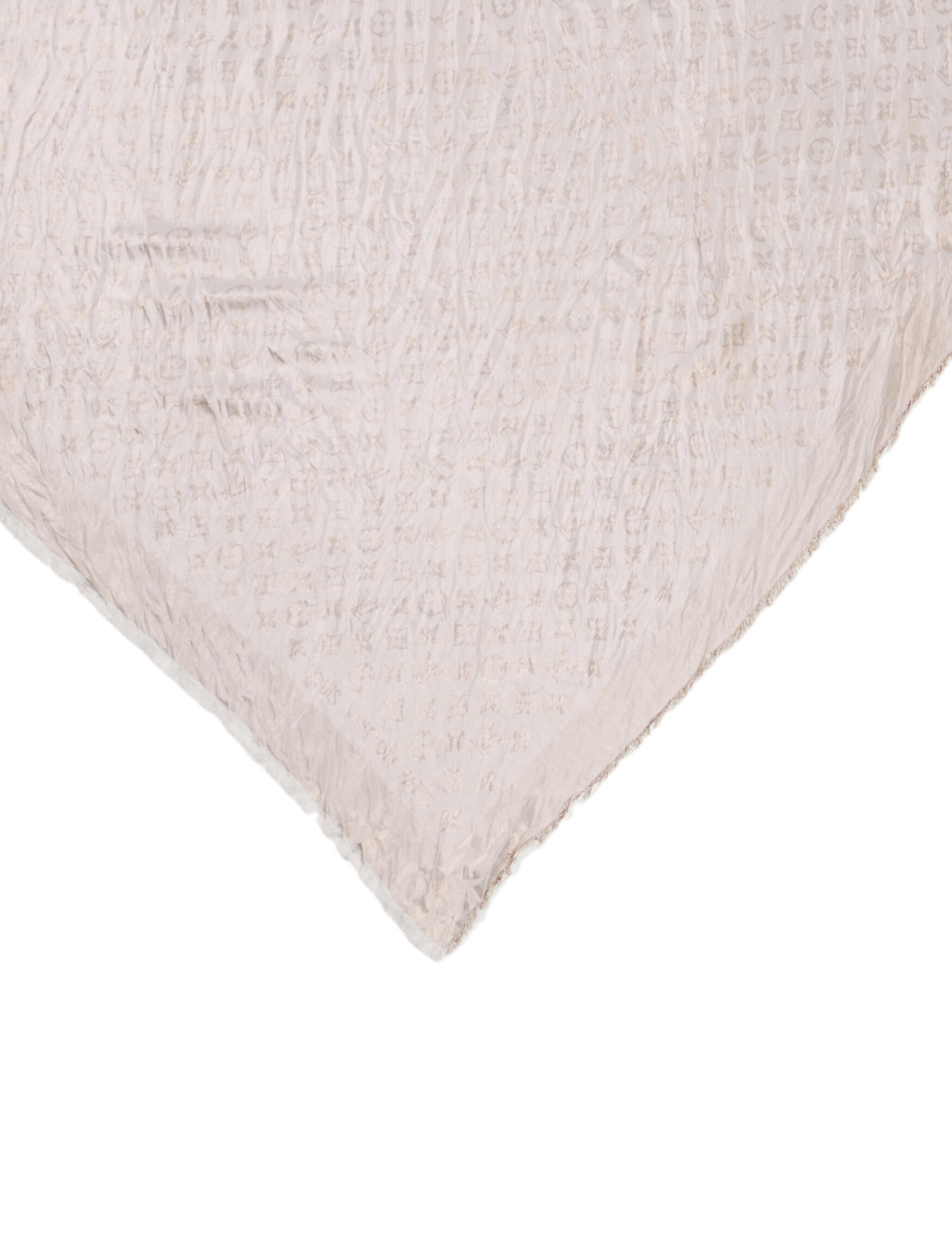 Louis Vuitton Silk LV Monogram Shawl
