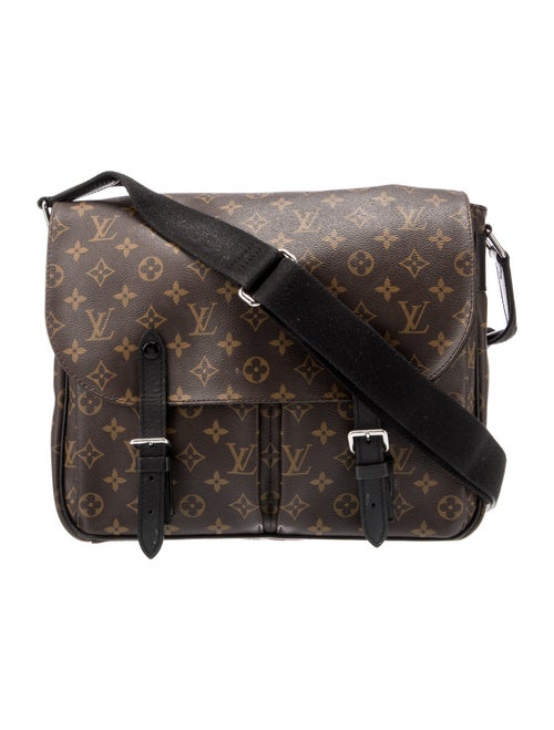Louis Vuitton LV Monogram Macassar Christopher Messenger