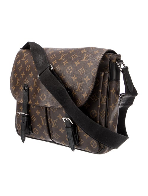 Louis Vuitton LV Monogram Macassar Christopher Messenger