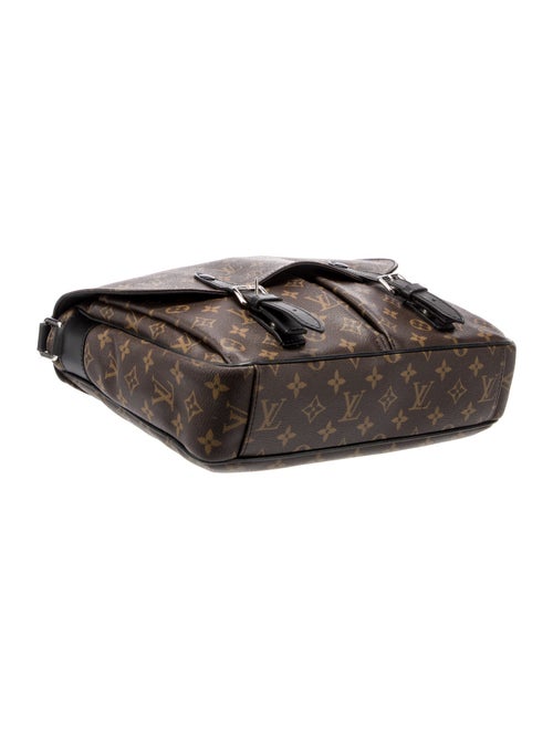 Louis Vuitton LV Monogram Macassar Christopher Messenger