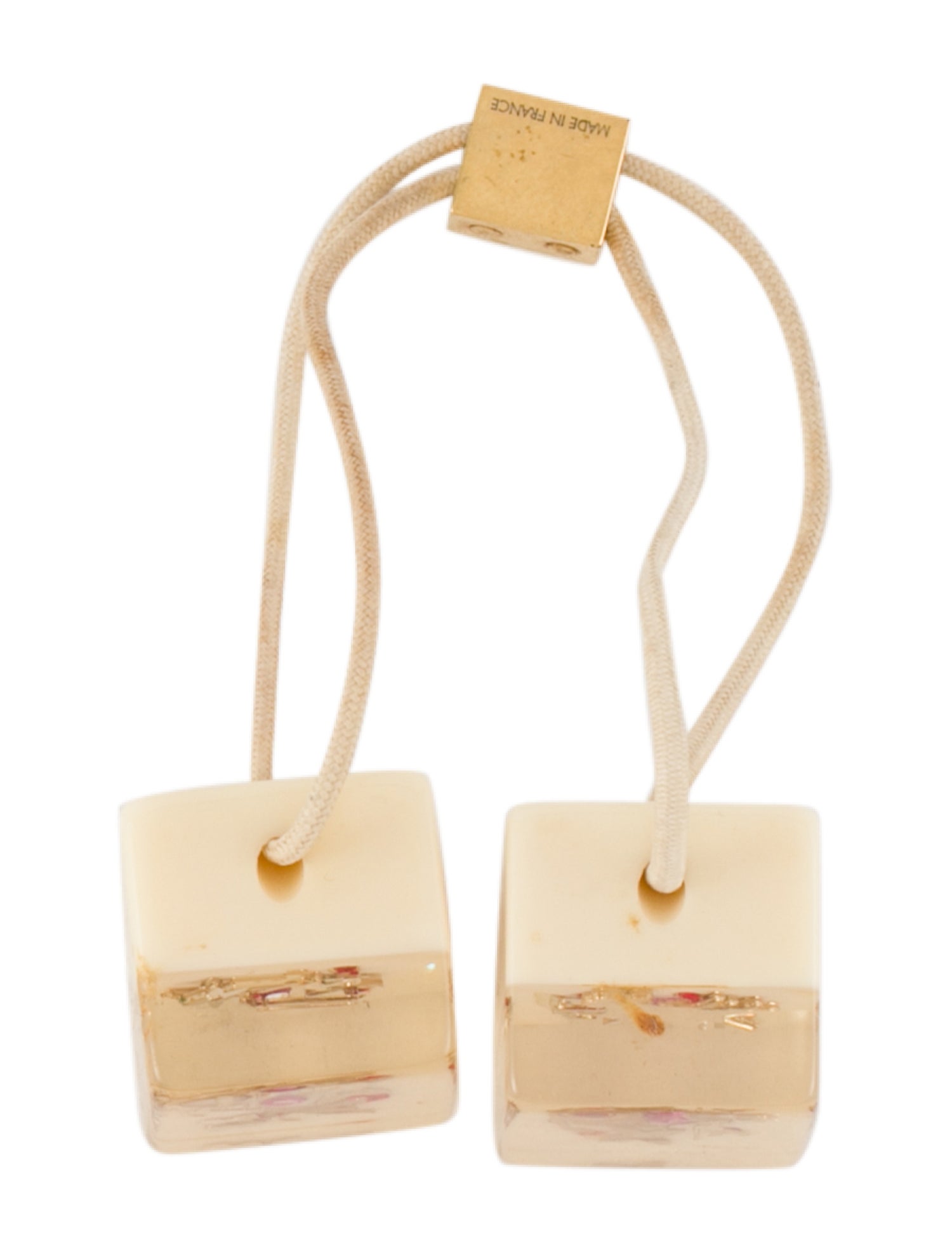 Louis Vuitton Monogram Inclusion Hair Cubes