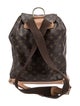 Louis Vuitton Coated Canvas Montsouris GM