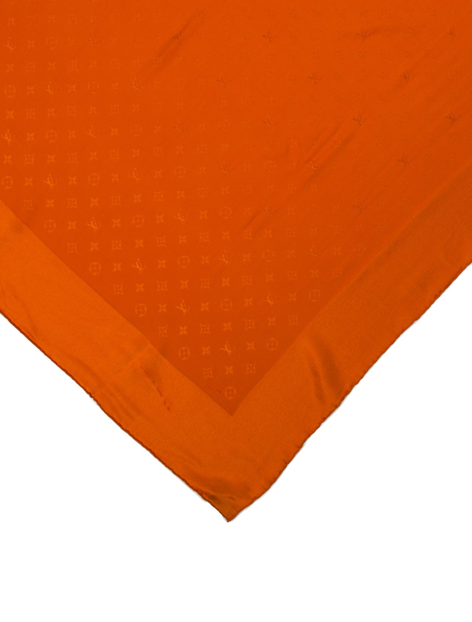 Louis Vuitton Silk Vintage Scarf - Orange Scarves and Shawls