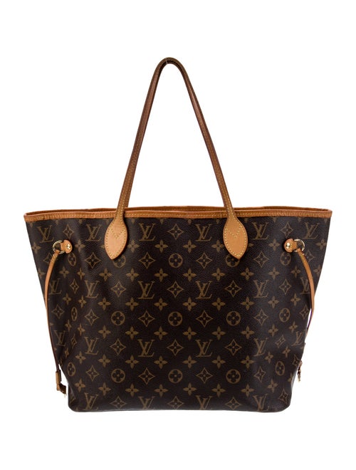 Louis Vuitton LV Monogram Neverfull w/Pouch MM