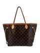 Louis Vuitton LV Monogram Neverfull w/Pouch MM