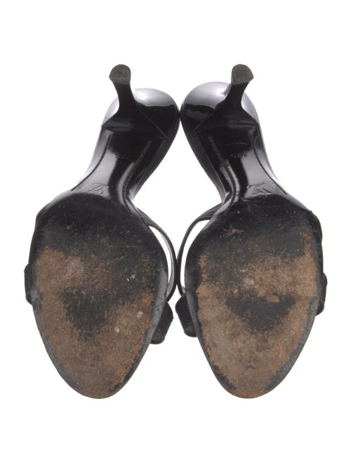 Louis Vuitton LV Monogram Satin Slides