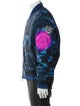Louis Vuitton 2021 Printed Denim Jacket