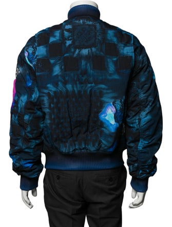 Louis Vuitton 2021 Printed Denim Jacket