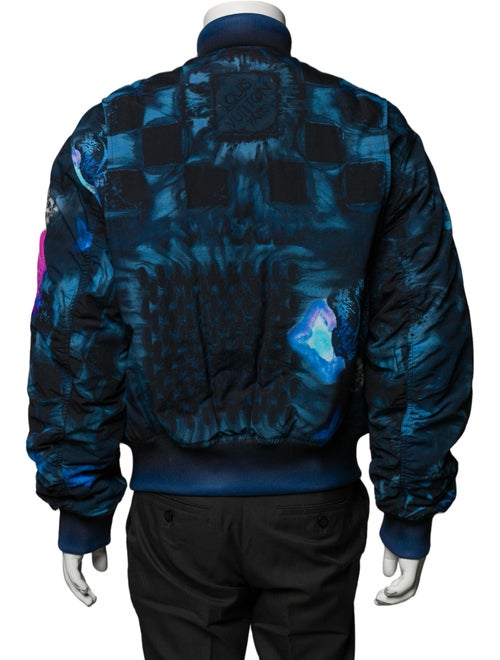 Louis Vuitton 2021 Printed Denim Jacket