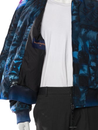 Louis Vuitton 2021 Printed Denim Jacket