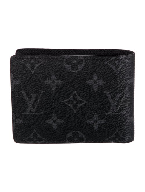 Louis Vuitton Monogram Eclipse Coated Canvas Bifold Wallet