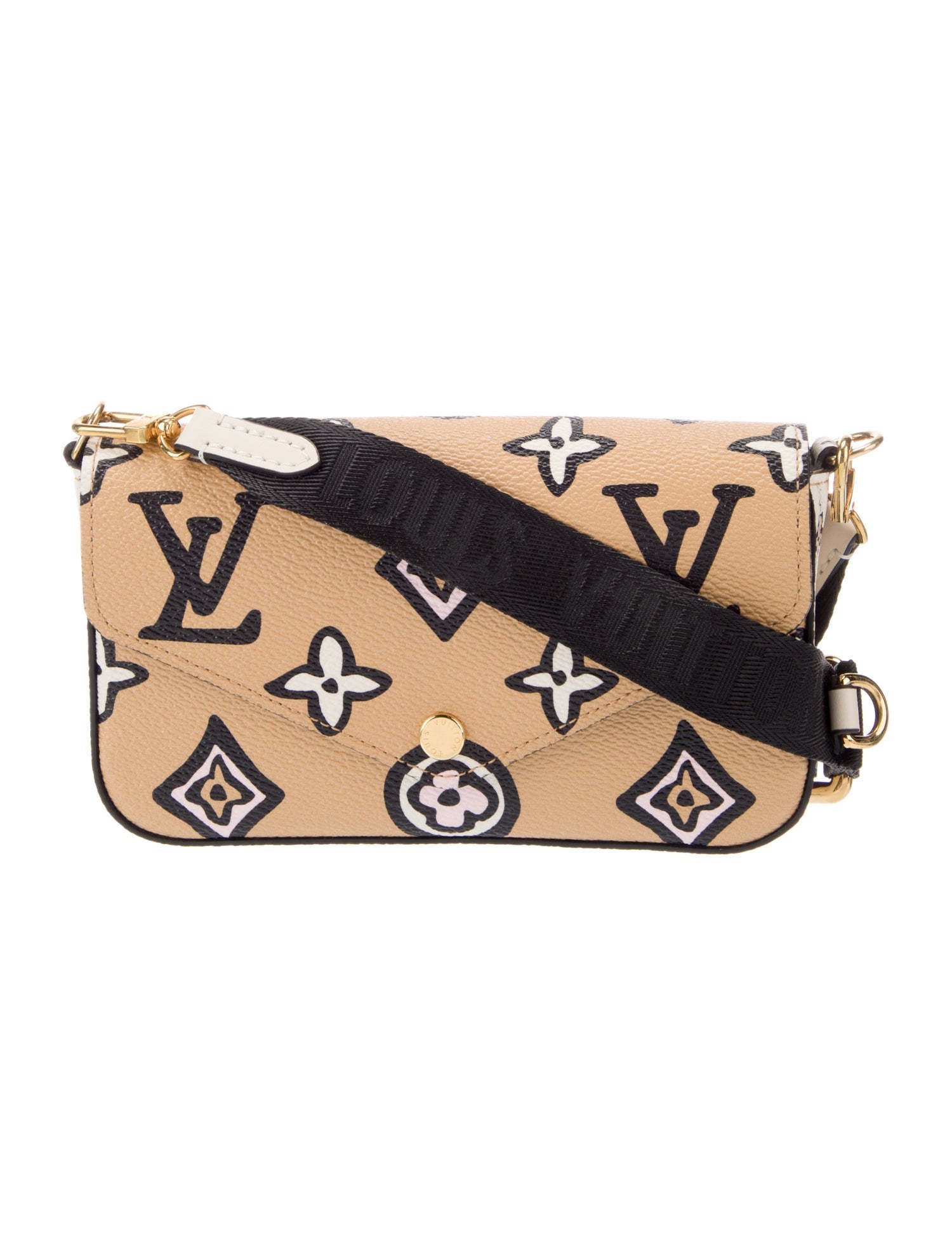 Louis Vuitton Monogram Giant Félicie Strap & Go