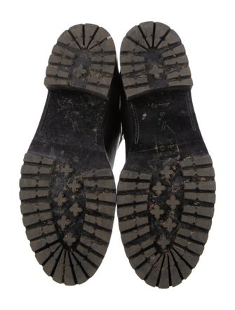 Louis Vuitton Leather Moto Boots