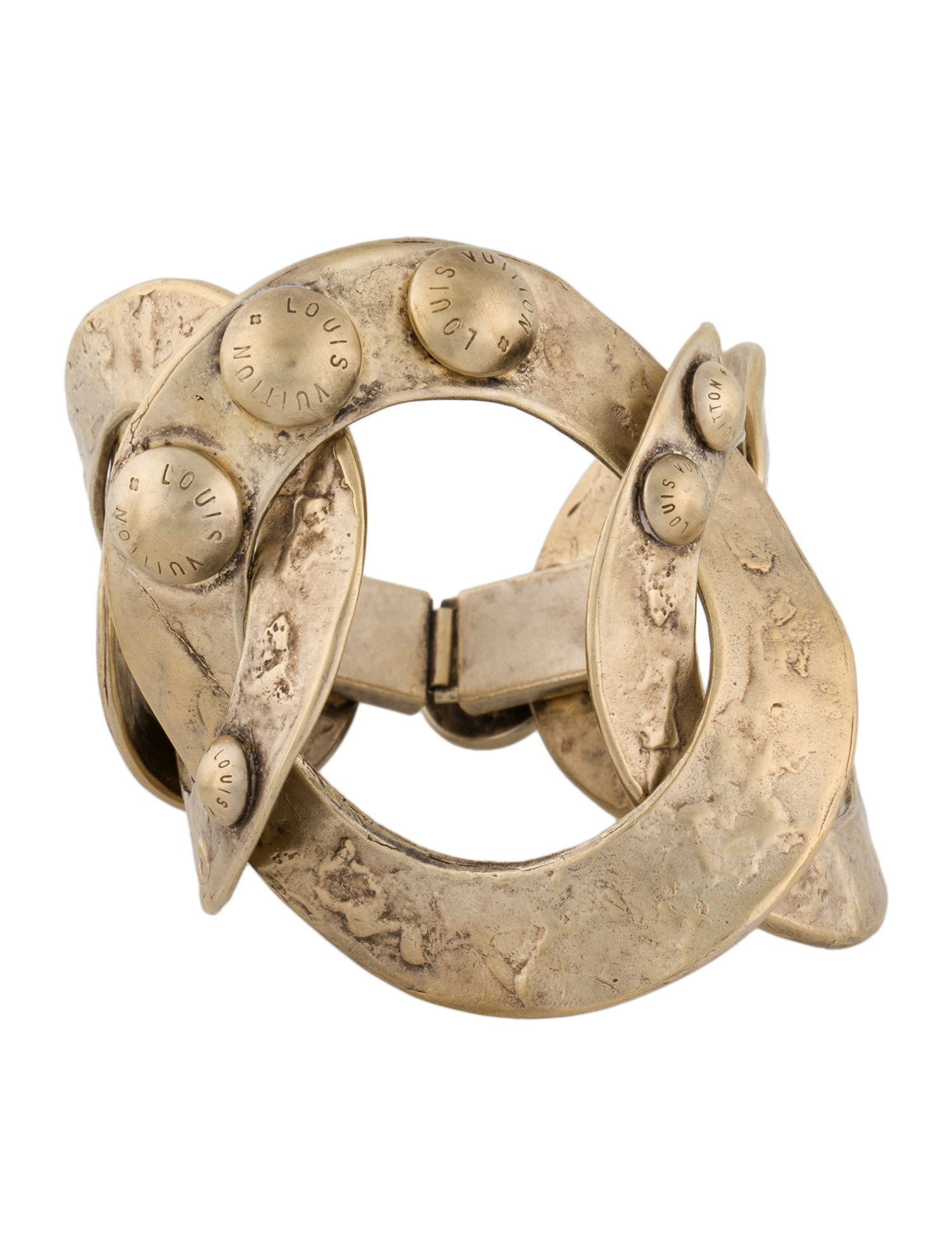 Louis Vuitton Martelé Link Bracelet