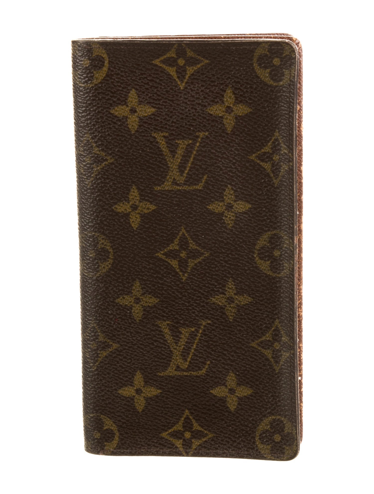 Louis Vuitton LV Monogram Coated Canvas Checkbook Holder