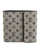 Louis Vuitton Monogram Mini Lin Pattern Canvas Porte-Billets Compact Wallet
