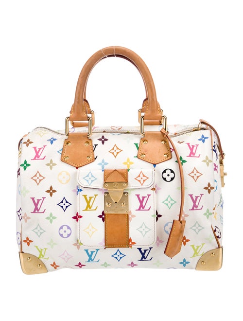 Louis Vuitton Multicolore Monogram Speedy 30 Vintage