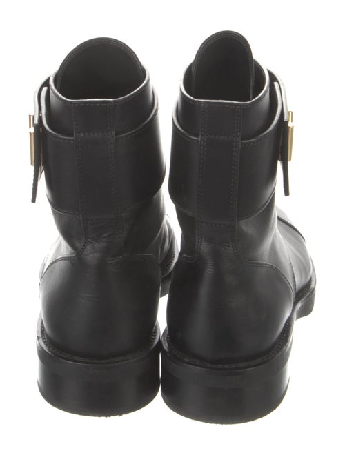 Louis Vuitton Leather Combat Boots