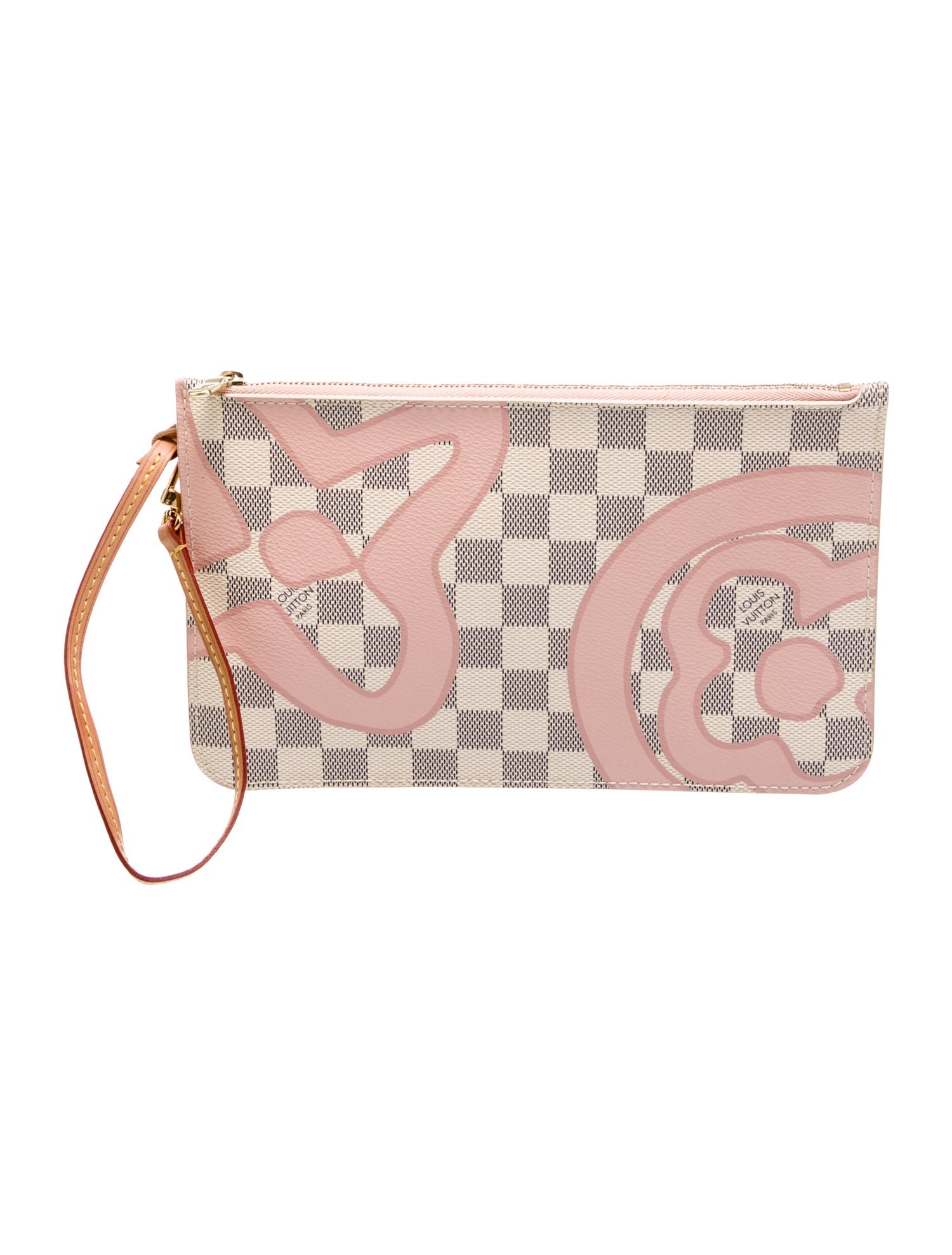 Louis Vuitton Damier Azur Tahitienne Neverfull Pouch