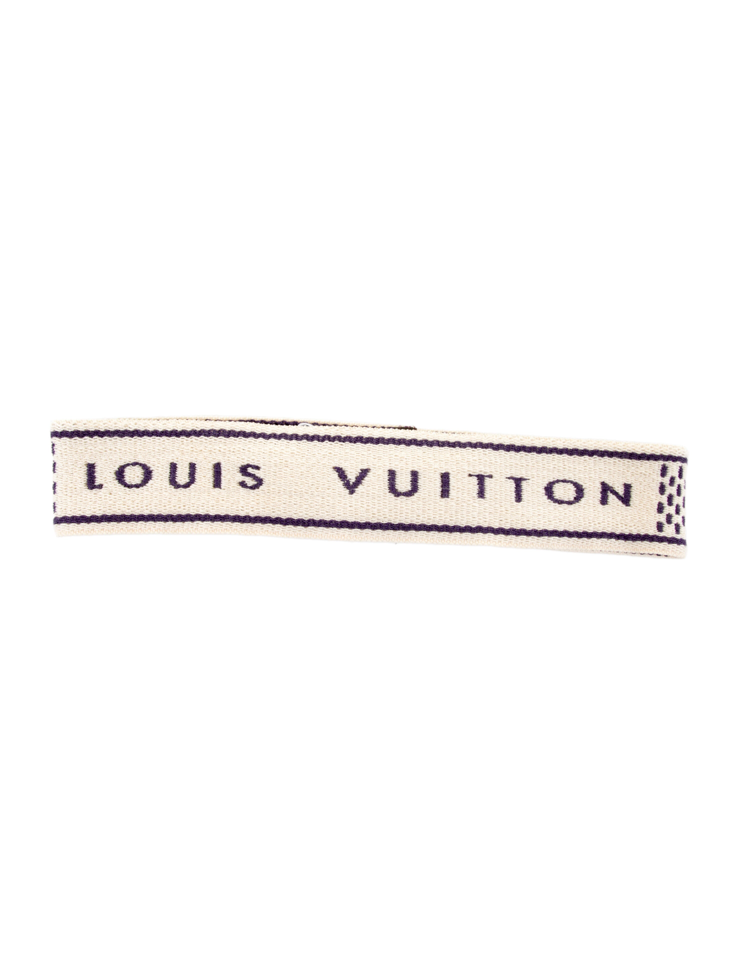 Louis Vuitton Vintage Damier Azur Sport Headband