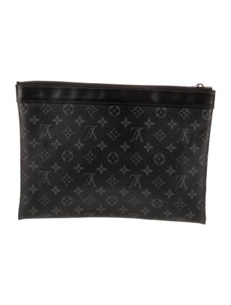 Louis Vuitton Monogram Eclipse Discovery Pochette GM
