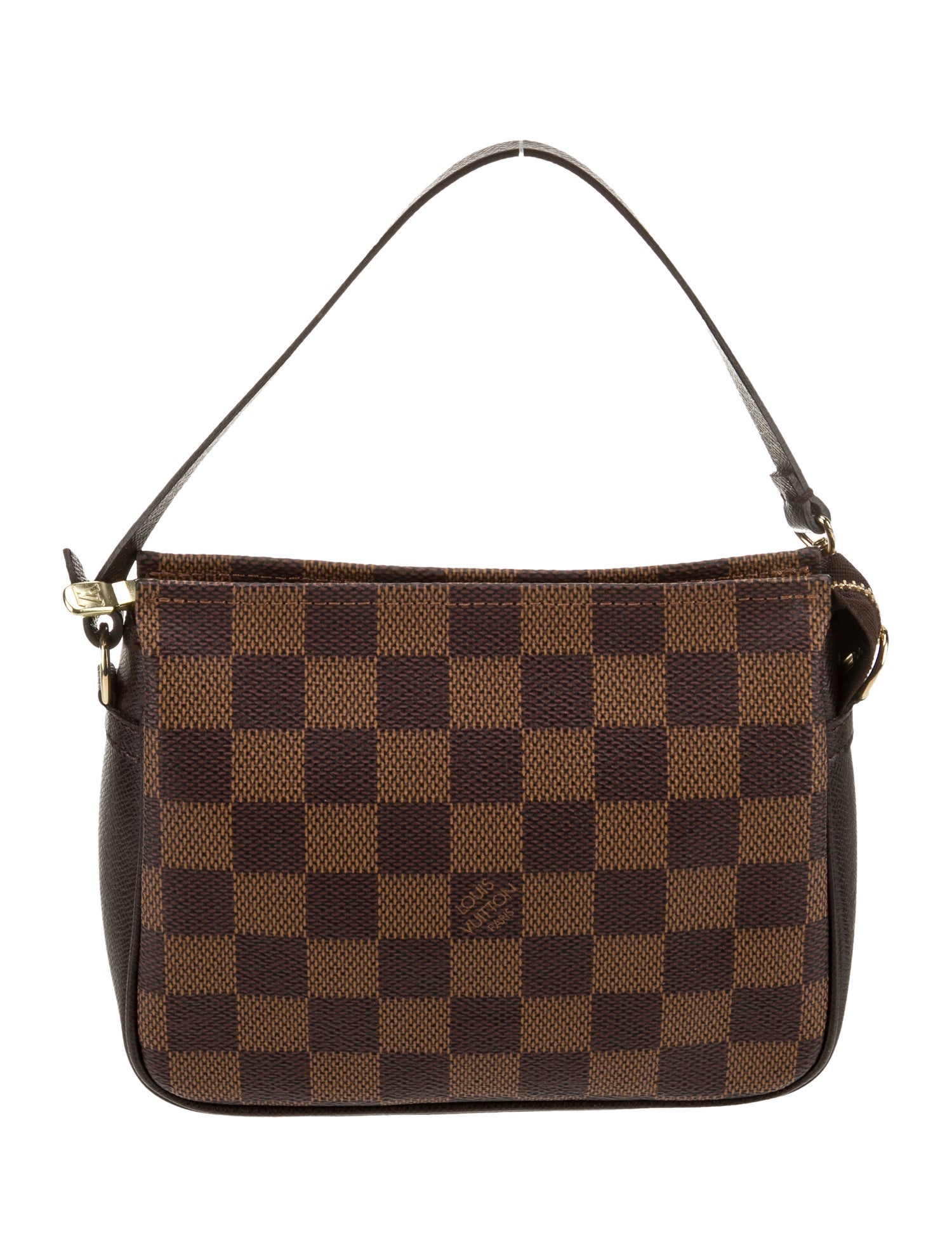 Louis Vuitton Damier Ebene Trousse Make Up Pouch Vintage