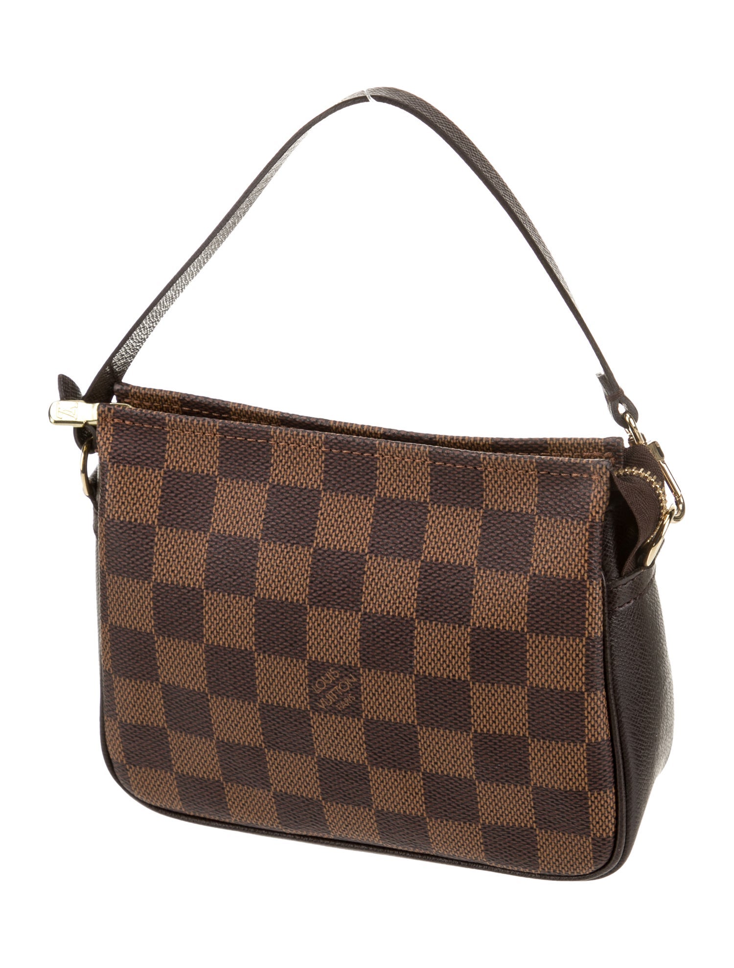 Louis Vuitton Damier Ebene Trousse Make Up Pouch Vintage