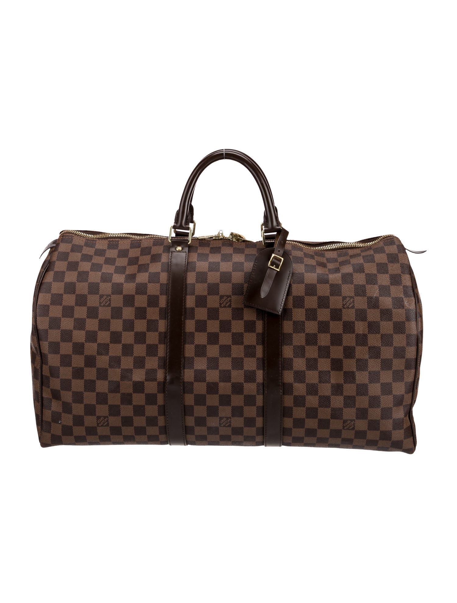 Louis Vuitton Damier Ebene Keepall 50
