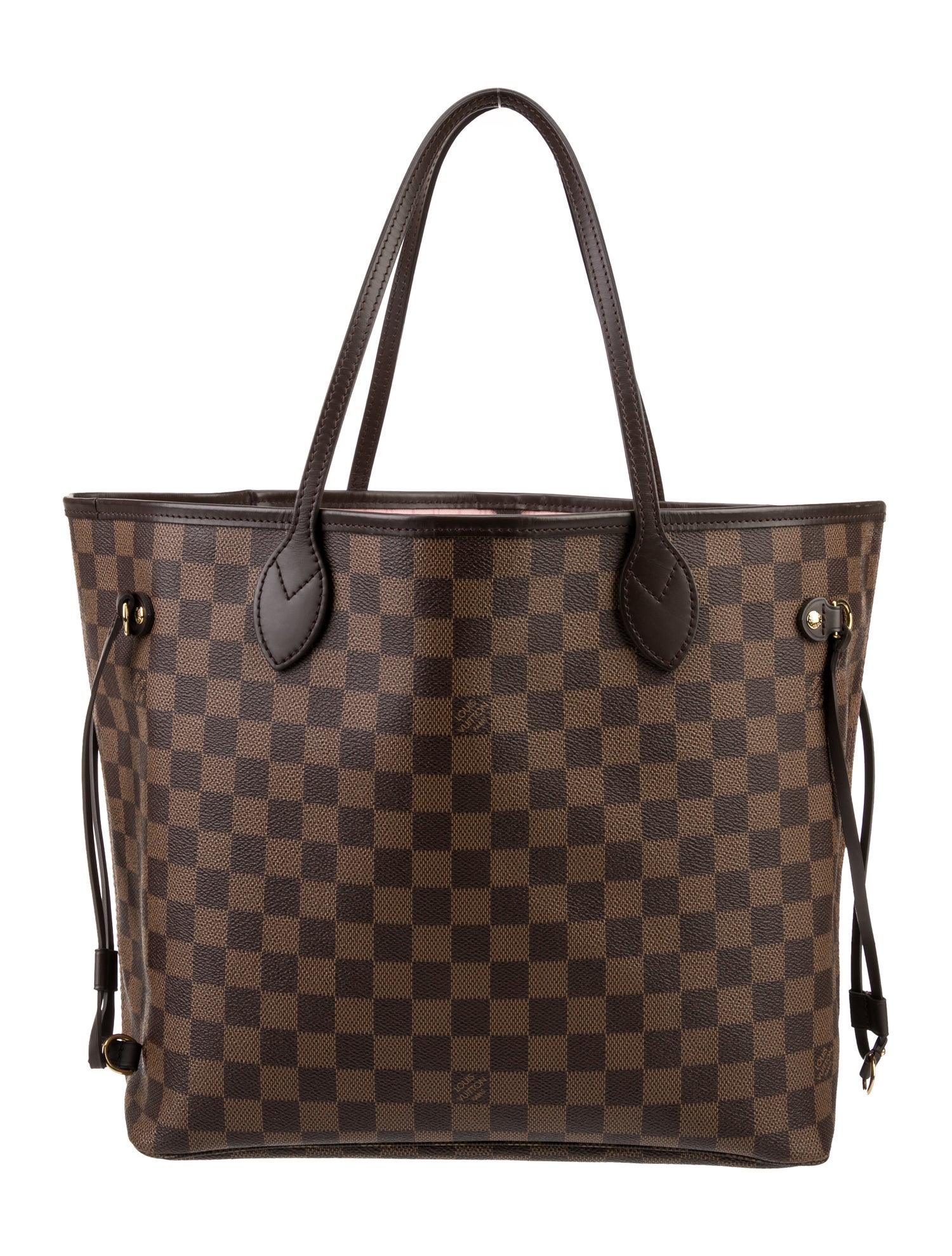 Louis Vuitton Damier Ebene Neverfull w/Pouch MM