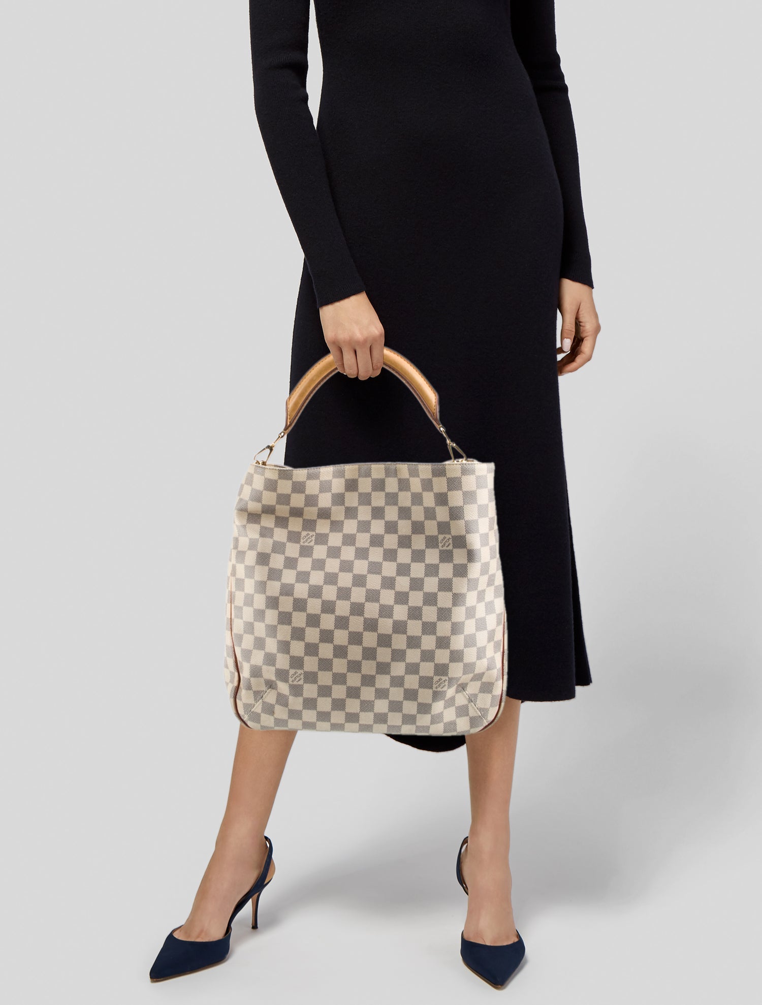 Louis Vuitton Damier Azur Soffi