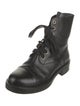Louis Vuitton Leather Combat Boots