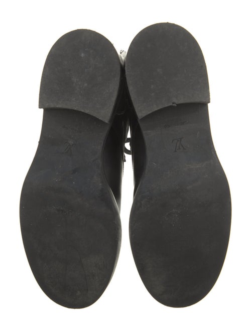 Louis Vuitton Leather Combat Boots