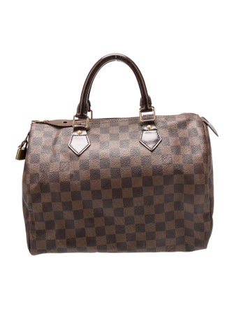 Louis Vuitton Damier Ebene Speedy 30 Vintage