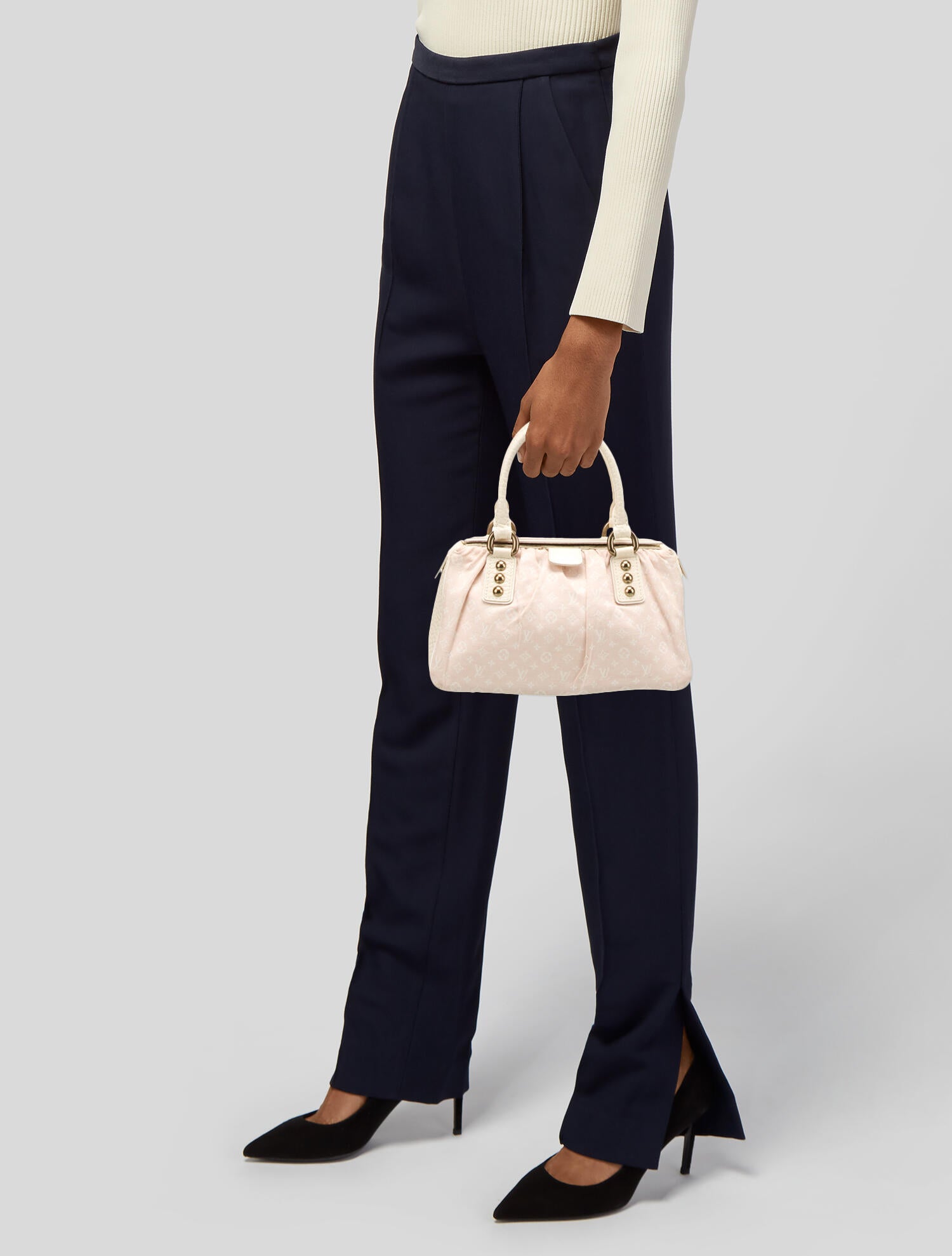 Louis Vuitton Monogram Mini Lin Trapeze PM